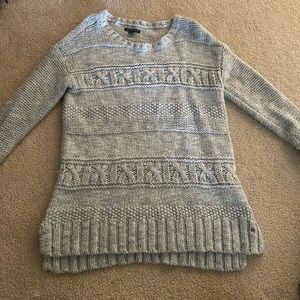 Grey oversized sweater